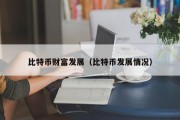 比特币财富发展（比特币发展情况）