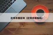 比特币废区块（比特币销毁吗）
